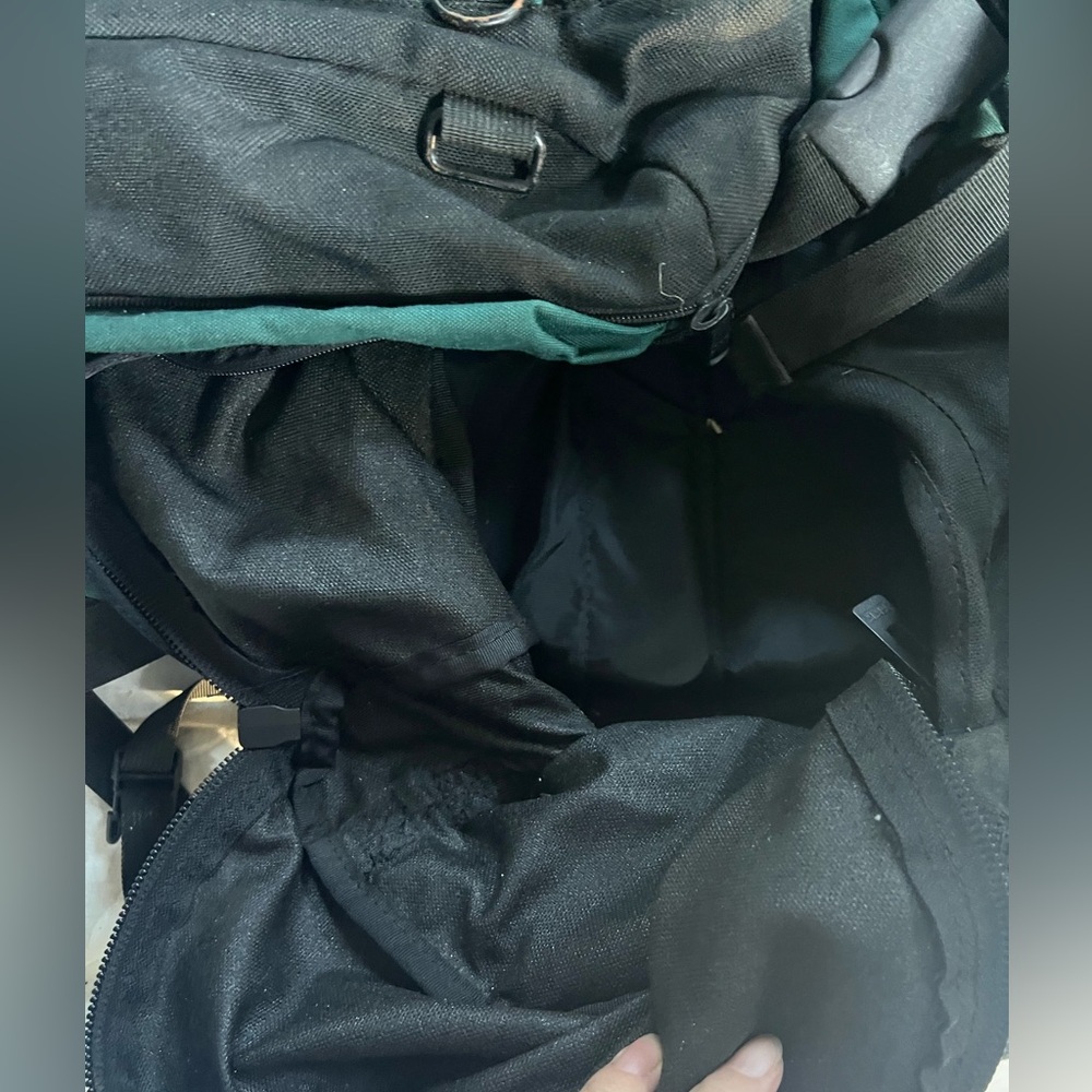 Versatile Green And Black Backpack - image 2